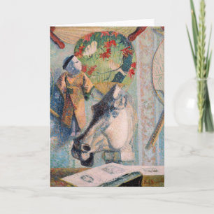 Still Life with Horse’s Head Paul Gauguin Card