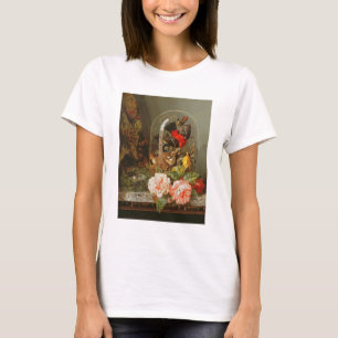 Still Life with Humming Bird in a Glass Dome T-Shirt