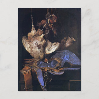 Still Life with Hunting Equipment Postcard