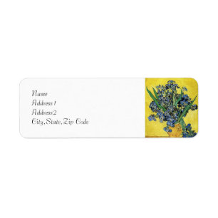 Still Life with Irises by Van Gogh