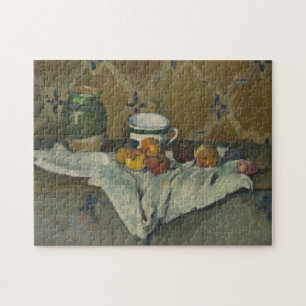 Still Life with Jar, Cup, and Apples Jigsaw Puzzle