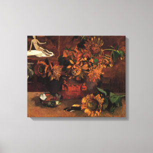 Still Life with L'Esperance (Hope) by Paul Gauguin Canvas Print