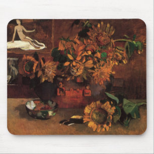 Still Life with L'Esperance (Hope) by Paul Gauguin Mouse Mat