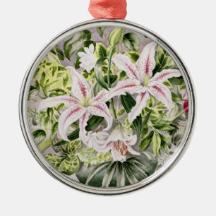 Still life with Lilies 1996 Metal Tree Decoration