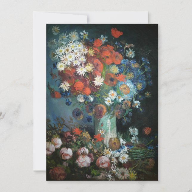 Still Life with Meadow Flowers | Vincent van Gogh (Front)