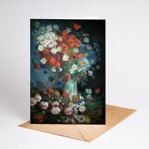 Still Life with Meadow Flowers Vincent van Gogh Card