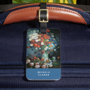 Still Life with Meadow Flowers   Vincent van Gogh Luggage Tag