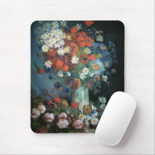Still Life with Meadow Flowers   Vincent van Gogh Mouse Mat
