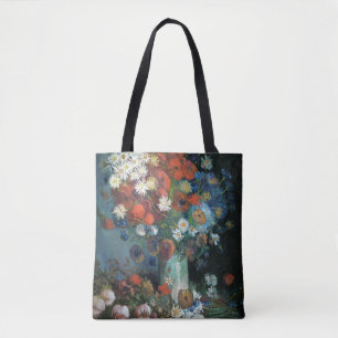 Still Life with Meadow Flowers Vincent van Gogh Tote Bag