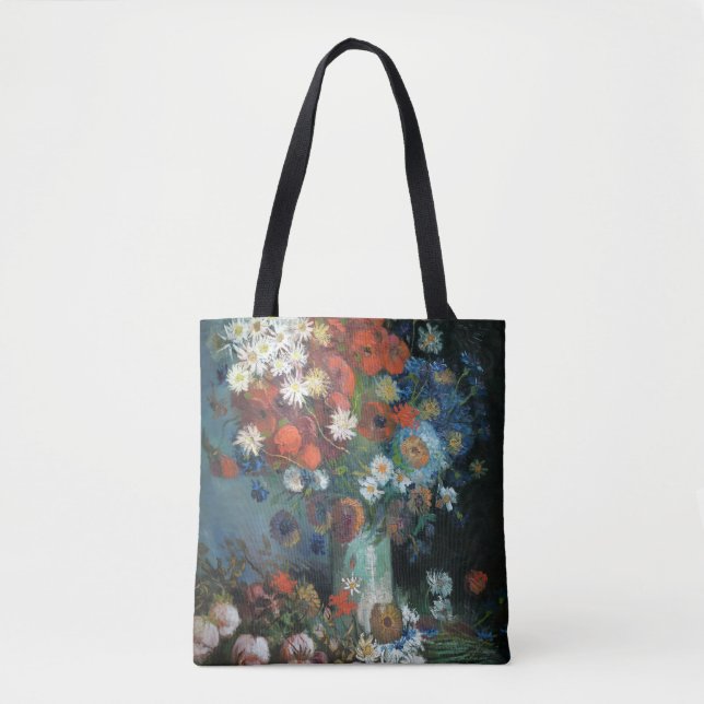 Still Life with Meadow Flowers | Vincent van Gogh Tote Bag (Front)