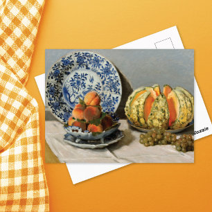 Still Life with Melon Claude Monet Postcard