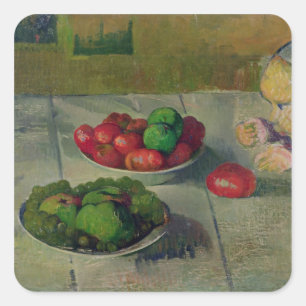 Still Life with Mimie Square Sticker