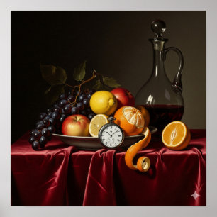 Still Life with Modern Flair Poster