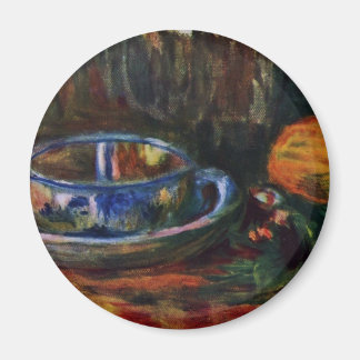 Still Life With Mug By Pierre-Auguste Renoir Magnet