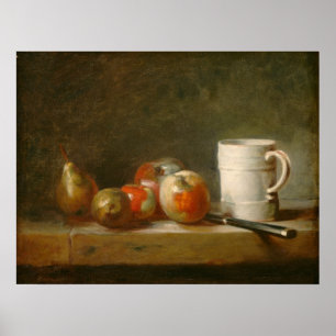 Still Life with Mug - Jean-Siméon Chardin Fine Art Poster