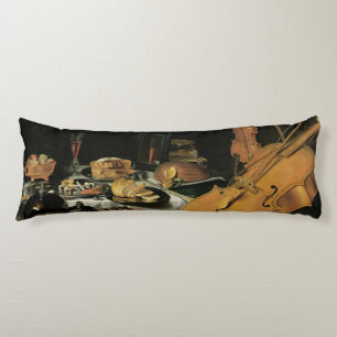 Still Life with Musical Instruments, 1623 Body Cushion
