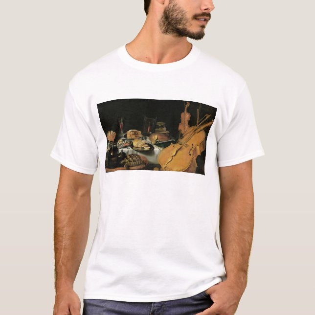 Still Life with Musical Instruments, 1623 T-Shirt (Front)