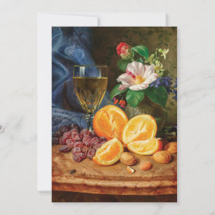 Still Life with Oranges   Josef Lauer