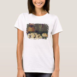 Still Life with Oysters and Glasses (oil on panel) T-Shirt