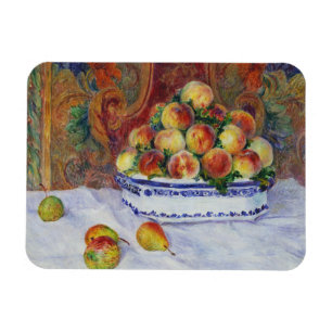 Still Life with Peaches, Renoir  Magnet