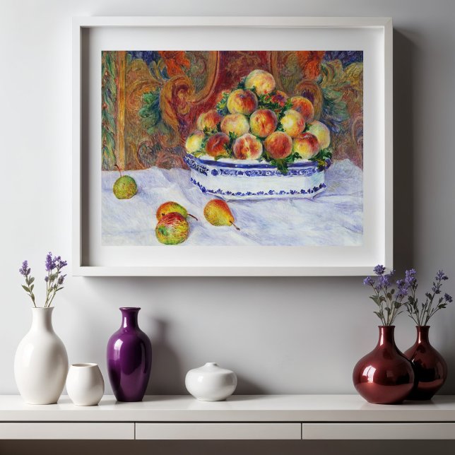 Still Life with Peaches, Renoir Poster (Creator Uploaded)
