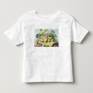 Still life with Plums, Walnuts and Jasmine (w/c on Toddler T-Shirt