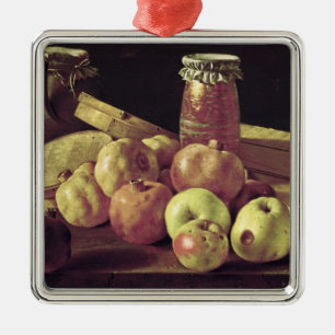 Still Life with Pomegranates Metal Tree Decoration