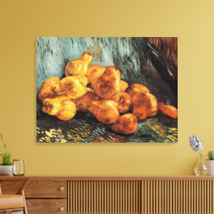 Still Life with Quince Pears by Vincent van Gogh Canvas Print