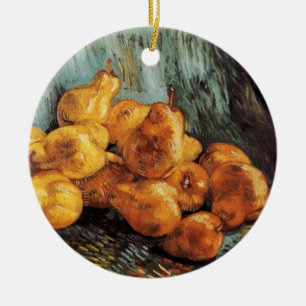 Still Life with Quince Pears by Vincent van Gogh Ceramic Tree Decoration