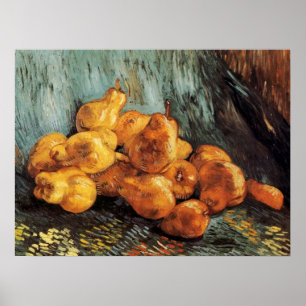 Still Life with Quince Pears by Vincent van Gogh Poster