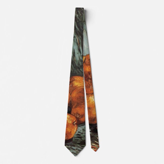 Still Life with Quince Pears by Vincent van Gogh Tie (Front)