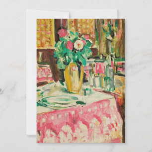 Still Life with Roses   George Leslie Hunter