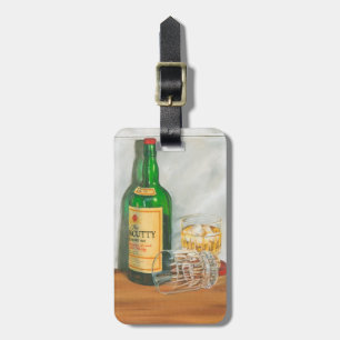 Still Life with Scotch by Jennifer Goldberger Luggage Tag