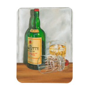 Still Life with Scotch by Jennifer Goldberger Magnet