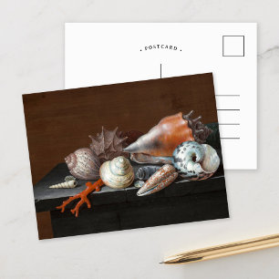 Still Life with Shells Johann Jakob Dietzsch Postcard