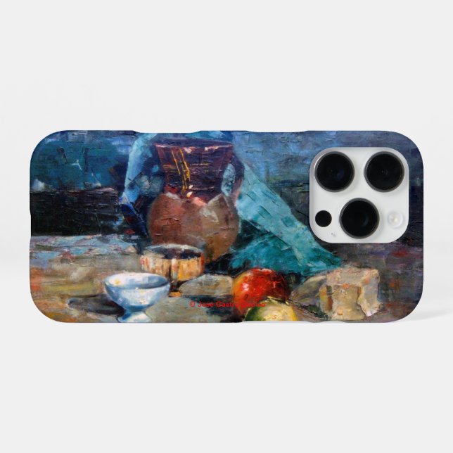 Still life with spatula iPhone case (Back Horizontal)