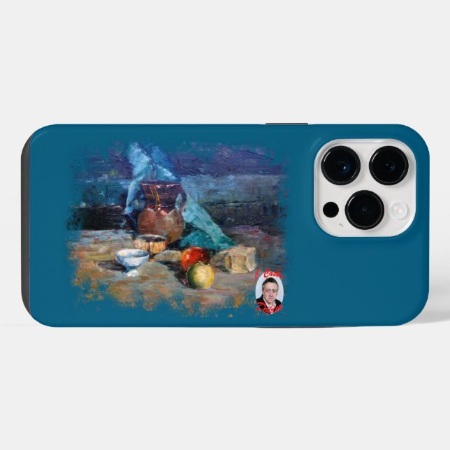 Still life with spatula iPhone case (Back Horizontal)