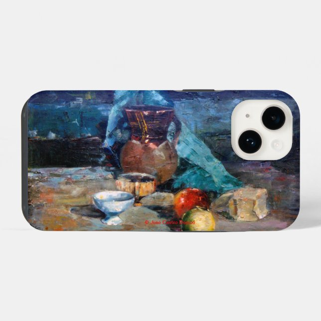 Still life with spatula iPhone case (Back Horizontal)