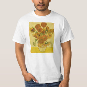 Still life with sunflowers by Van Gogh T-Shirt