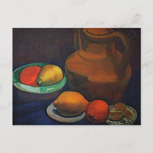 Still Life with tank by Paula Modersohn-Becker Postcard (Front)