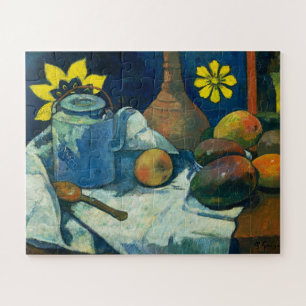 Still Life with Teapot and Fruit, Paul Gauguin Jigsaw Puzzle