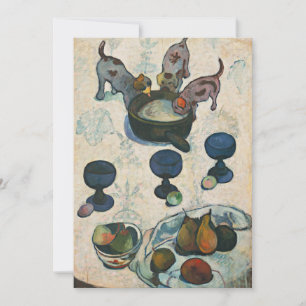 Still Life with Three Puppies   Paul Gauguin