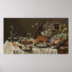 “Still Life With Turkey Pie” art poster