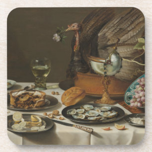 “Still Life With Turkey Pie” coasters