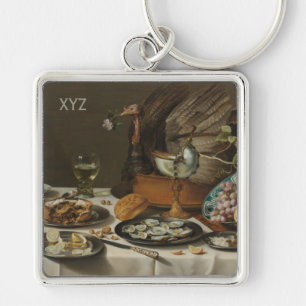 “Still Life With Turkey Pie” custom key chains
