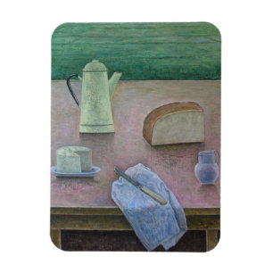 Still Life with Wensleydale Cheese 2013 Magnet