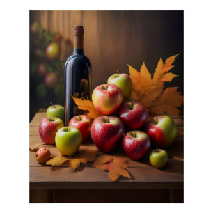 Still Lifeposter, Autumn Leaves, Poster