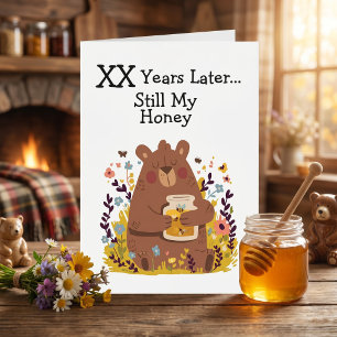 Still My Honey Personalised Happy Anniversary Card