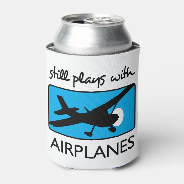 Still Plays With Aeroplanes Can Cooler (Can Front)