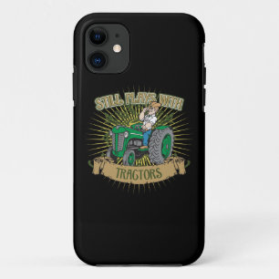 Still Plays With Green Tractors iPhone 11 Case